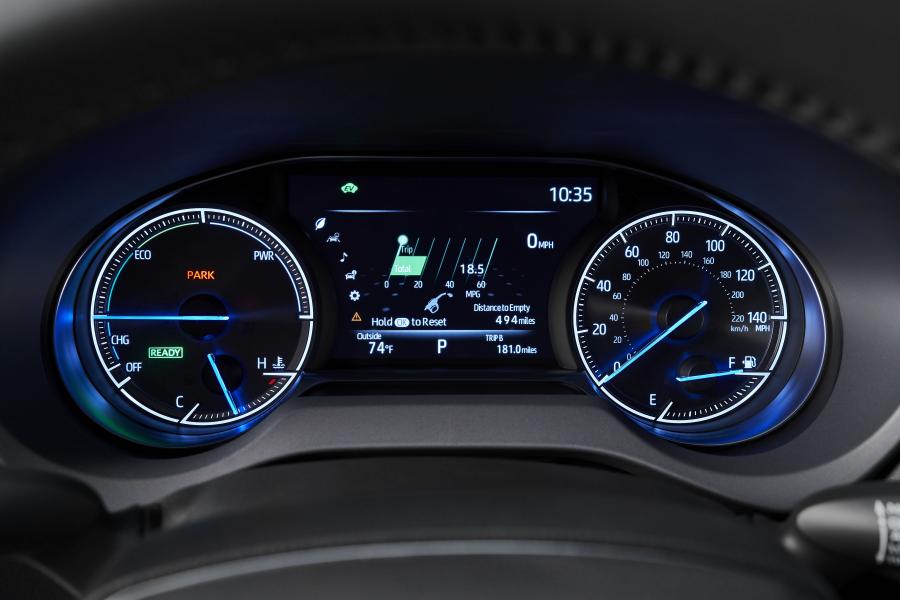 Панель приборов Toyota Venza Hybrid Limited 2020 года  (фото 6 из 41)
